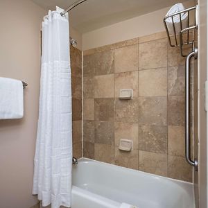 Efficiency Queen Suite Two Queen Beds Accessible or Non-Smoking